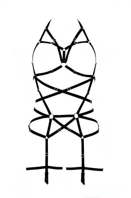 Stylish Sexy Garter Body Harness - 1