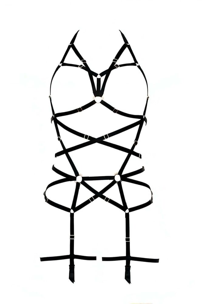 Stylish Sexy Garter Body Harness - 1