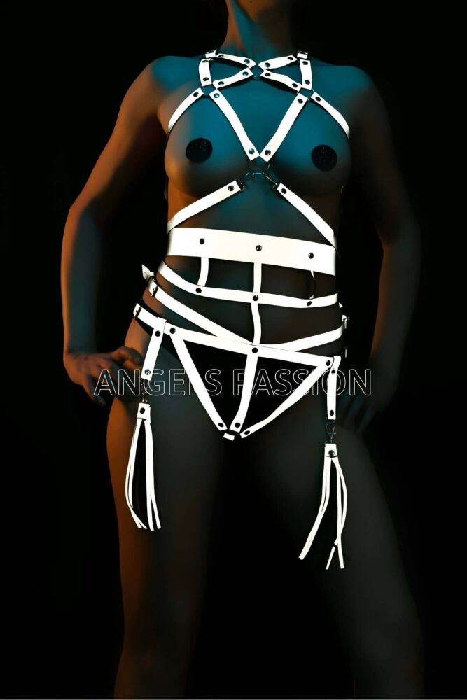 Tasseled Harness Set for TikTok Dance and Fashion - 1