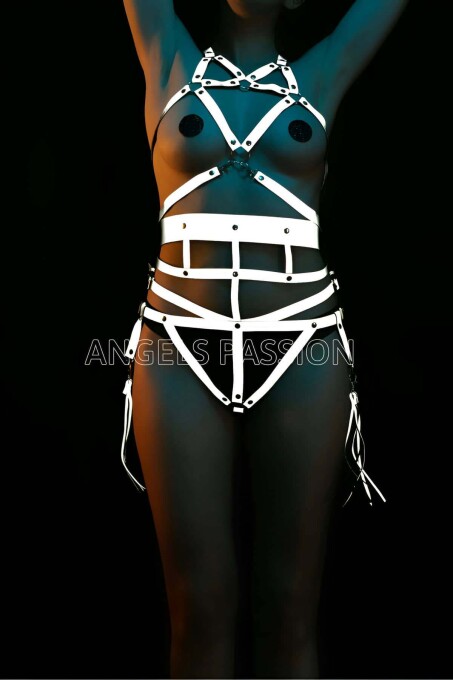 Tasseled Harness Set for TikTok Dance and Fashion - 4