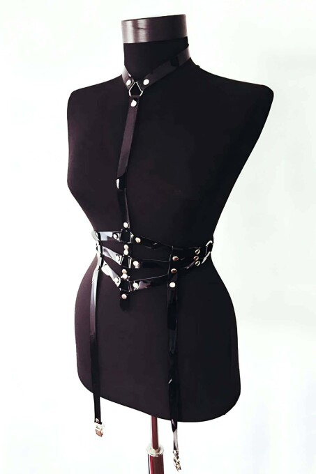 Unique Leather Body Harness - 2