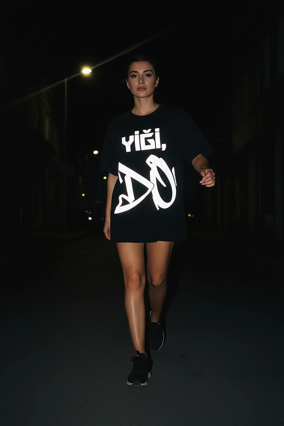 Reflektörlü T-Shirt