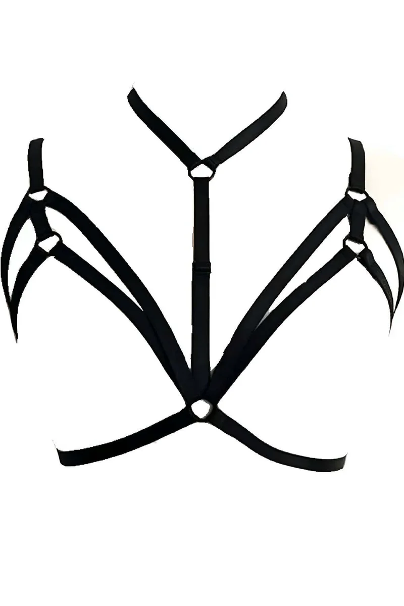 Chest Harness for Women - Adjustable Strap Lingerie Top