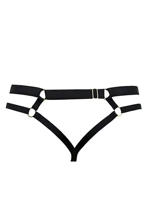 Sexy Harness Thong Panties – Minimalist Strappy G-String Lingerie