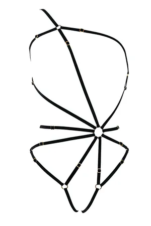 Women's Elastic Strap Lingerie Body Harness