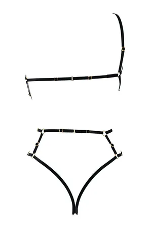 Women's Elastic Strap Lingerie Body Harness