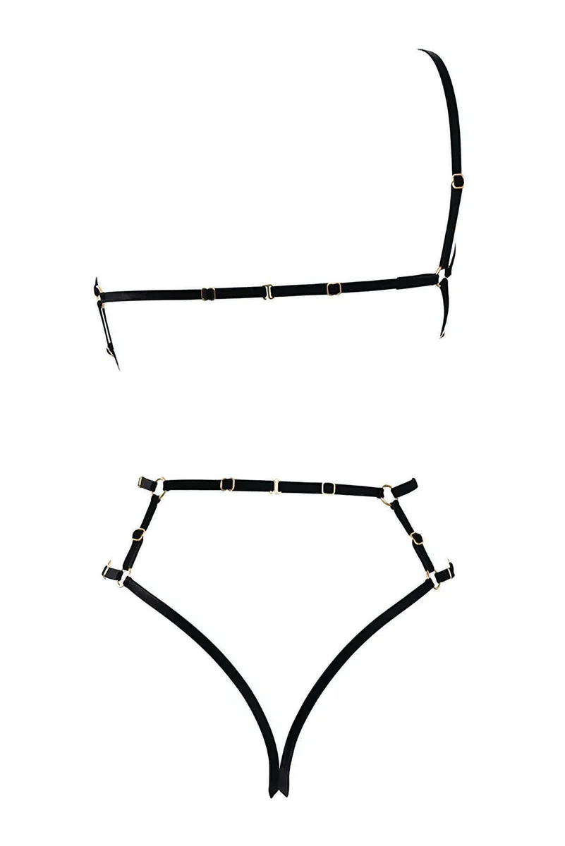 Women's Elastic Strap Lingerie Body Harness