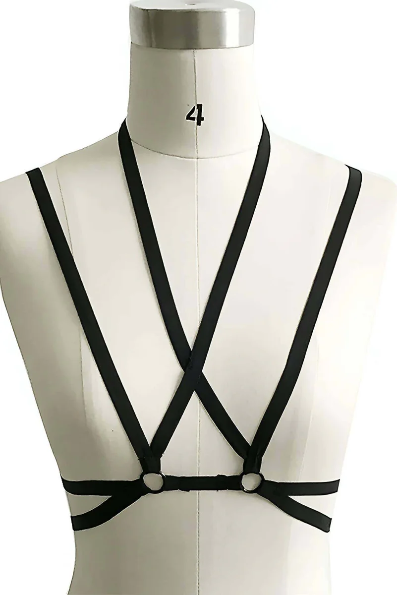 Chest Harness Bra Top – Sexy Multi-Strap Lingerie for Women