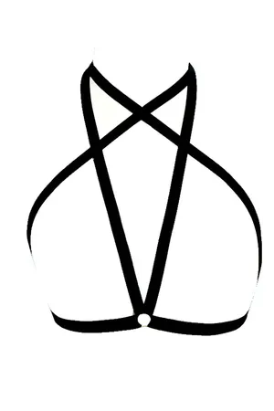 Sexy Back Harness Star Design - Adjustable Body Straps for Women