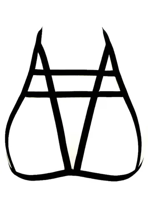 Chest Harness Lingerie – Adjustable Strappy Body Cage for Women