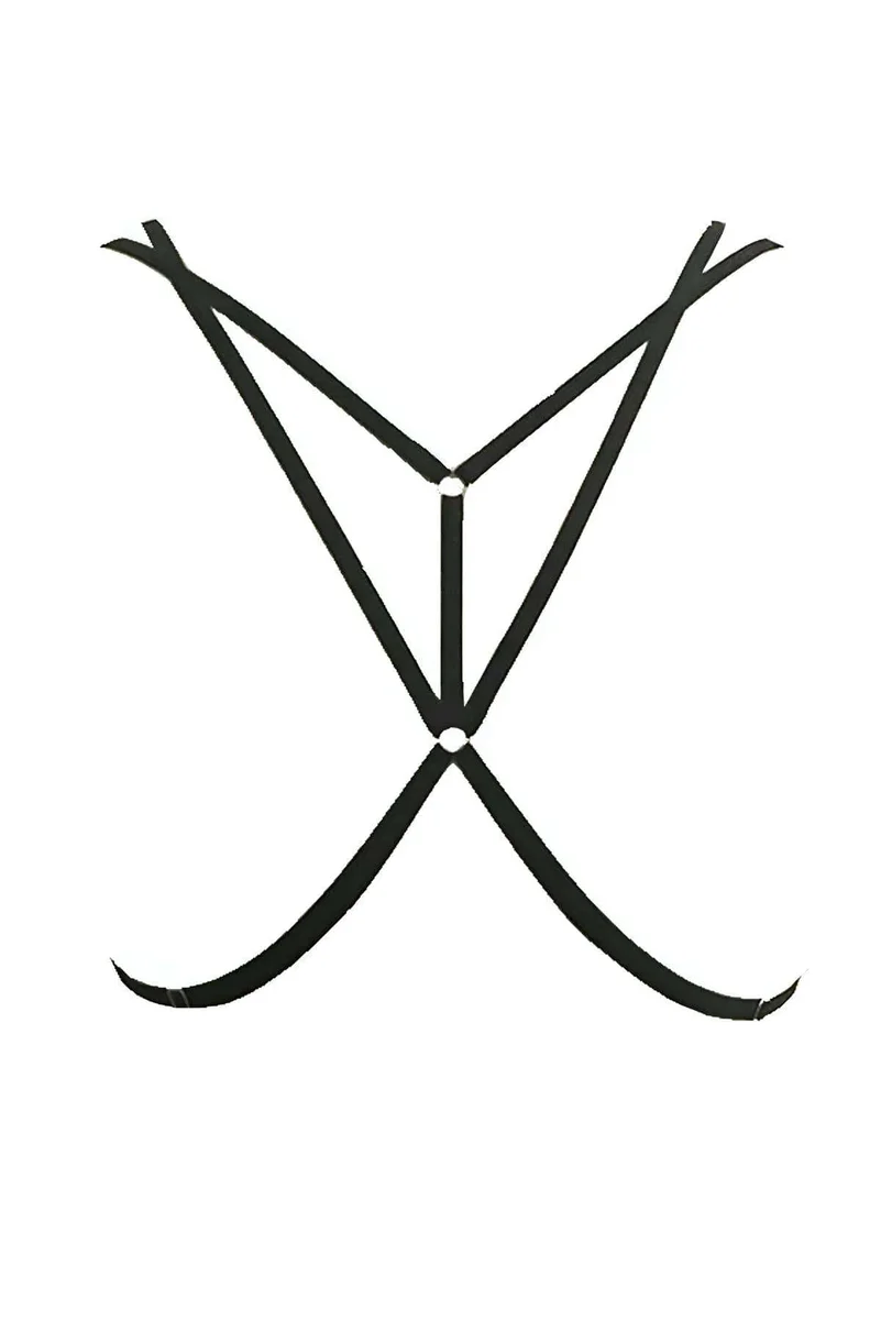 Strappy Chest Harness for Women - Adjustable Body Lingerie