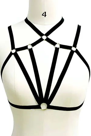 Chest Harness | Adjustable Strappy Cage Body for Women