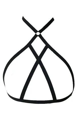 Chest Harness Strappy Lingerie Top – Adjustable Body Accent