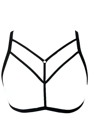 Chest Harness Strappy Lingerie Top for Women - Adjustable