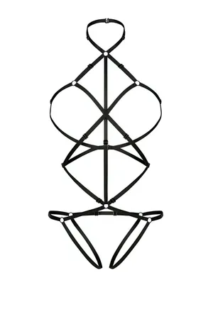 Sexy Harness for Women - Adjustable Strappy Lingerie Body