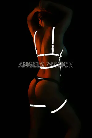 Reflective Body Harness for Women - Festival Rave Outfit