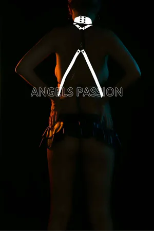 Reflective Body Harness for Women - Festival Rave & Nightlife