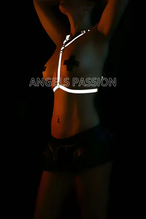 Reflective Body Harness for Women – Dazzling Festival & Clubwear