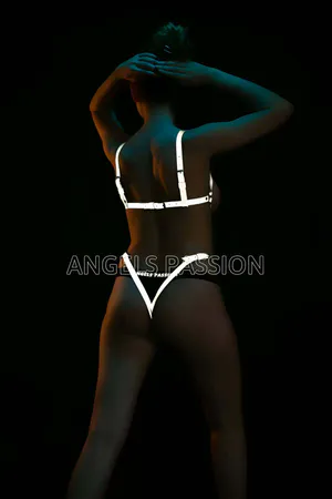 Reflective Body Harness for Women - Dazzling Festival Rave Wear