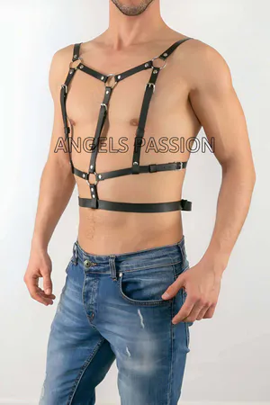 Leather Men's Fancy Clothing - Leather Men's Underwear - Men's Party Wear - APFTM40