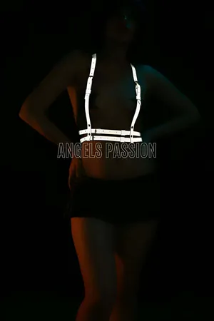 Reflective Body Harness – Dazzling Glow Festival Rave Wear