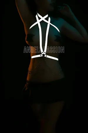 Reflective Harness | Luminous Body Strap for Rave & Festival
