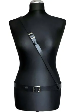Single Shoulder Tie Waist Belt Harness - APFT917