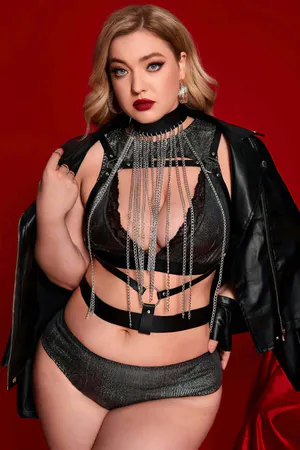 Halter Chain Suspender Chest Harness - APFT947