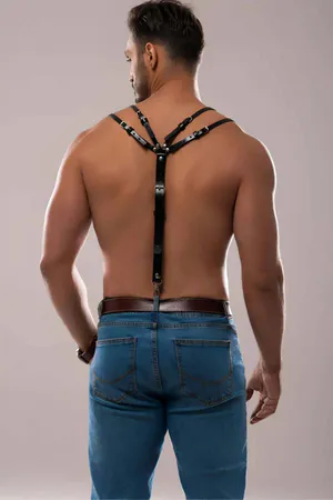 Men's Shoulder Strap Leather Harness - APFTM140