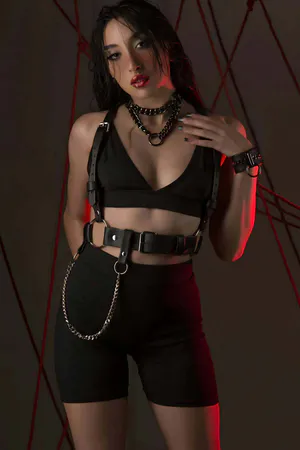 Fancy Leather Shoulder Strap Harness - APFT1266