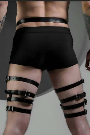 Men's Belt and Leg Accessory, Stylish Men's Leg Belt - APFTM173