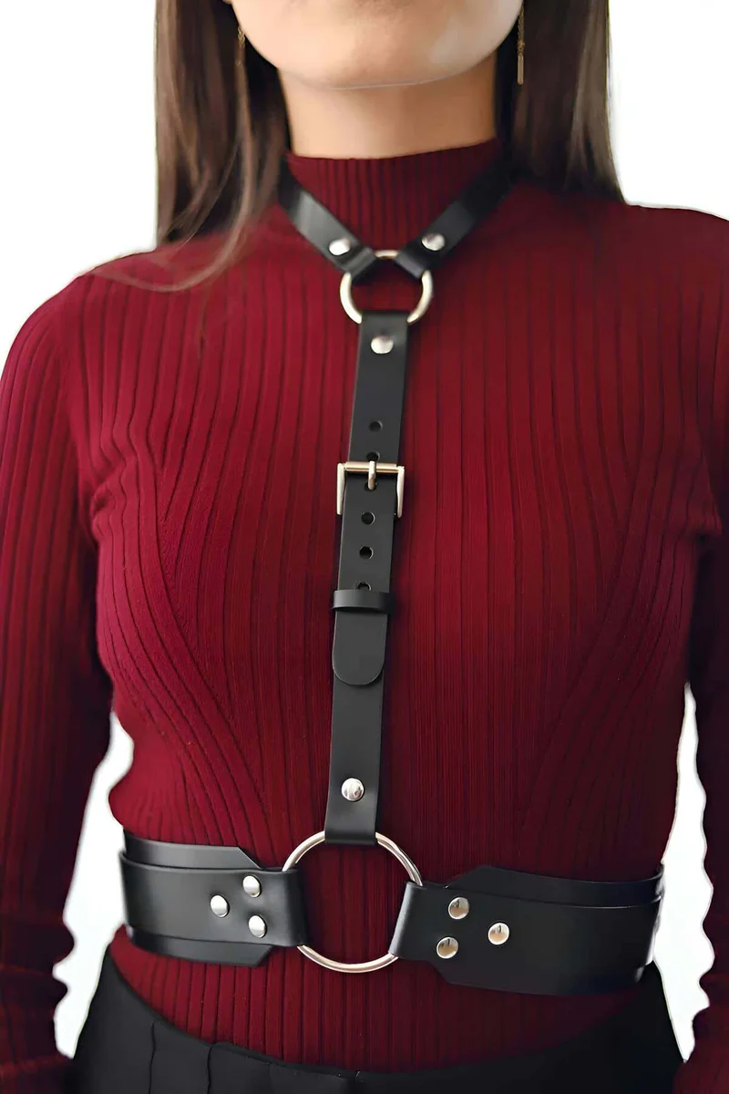 Fashion Body Harness Close-Up