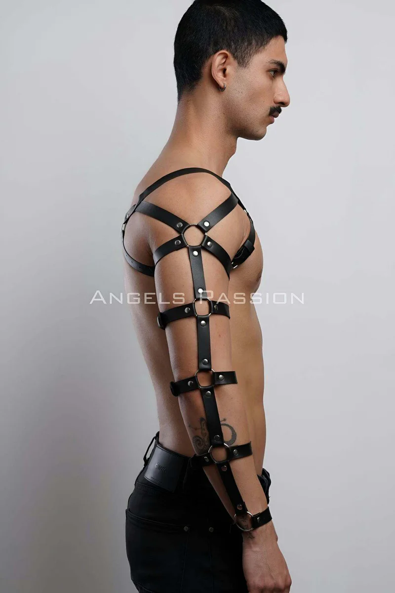 Men's festival black full arm