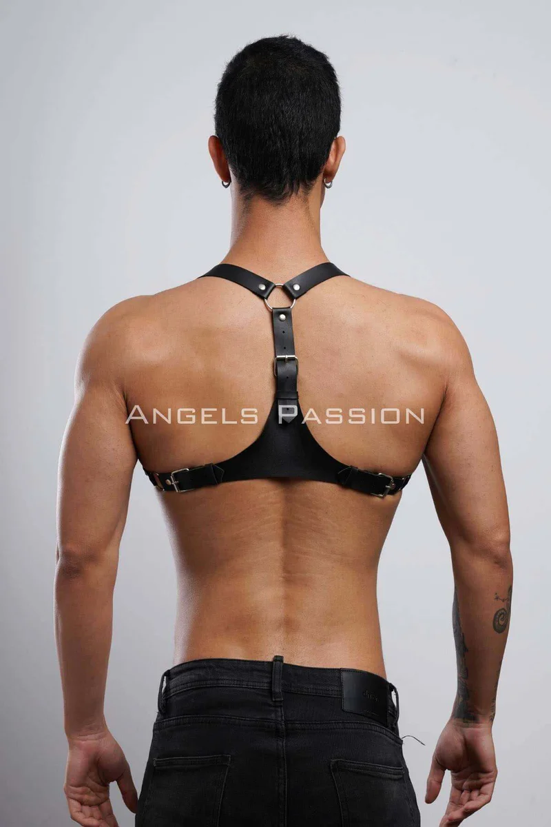 Adjustable Chest Harness Layered Outfit Fashion