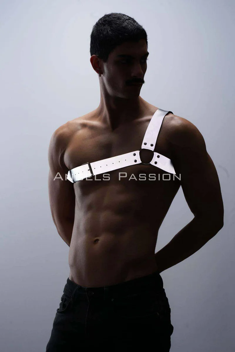 Reflective white One Shoulder