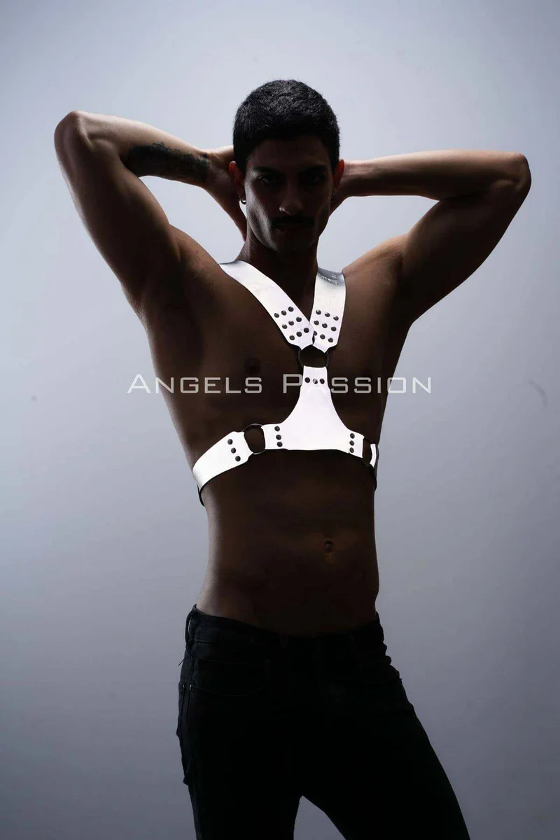 Reflective (Glowing in the Dark) Men's Fancy Clothing, Fancy Men's Accessories, Party Wear - APFTM120