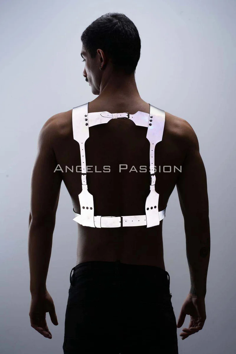Reflective (Glowing in the Dark) Men's Fancy Clothing, Fancy Men's Accessories, Party Wear - APFTM120