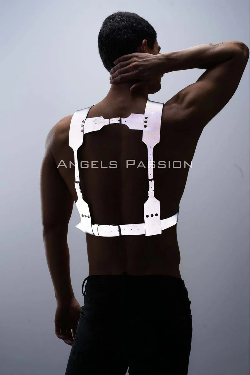 Reflective (Glowing in the Dark) Men's Fancy Clothing, Fancy Men's Accessories, Party Wear - APFTM120