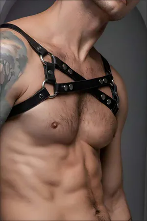 Men's Chest Harness, Men's Party Wear, Men's Dance Wear - APFTM213