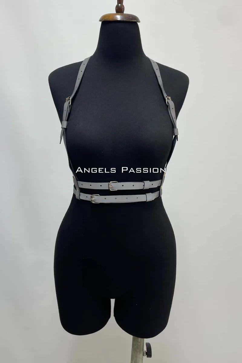 Reflective Chest Harness for Women - Adjustable Festival Accessory