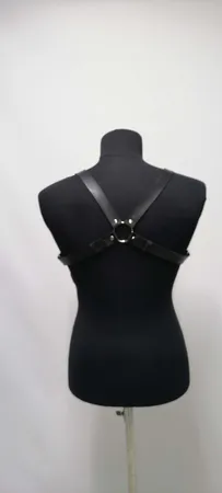 Men's Party Accessory, Clubwear, Leather Chest Harness, Men's Fancy Clothing - APFTM232