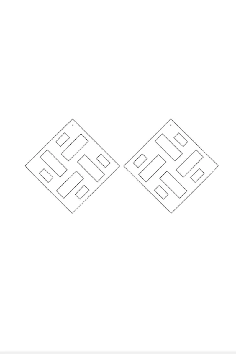 Geometrik Küpe