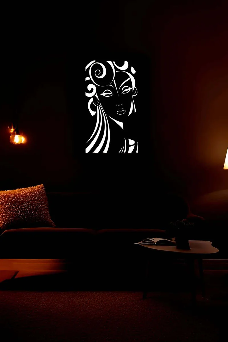 Siyah Beyaz Modern Tablo