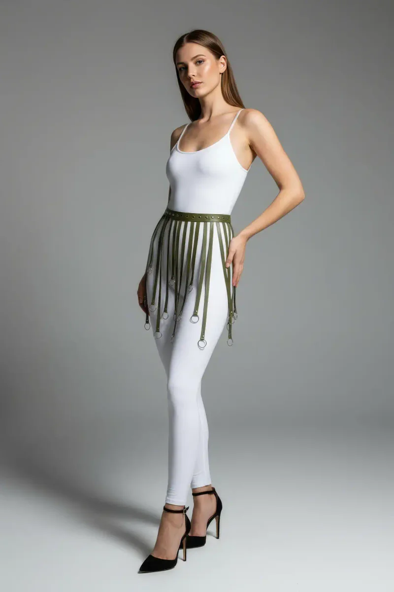 Khaki Skirt Harness Kh
