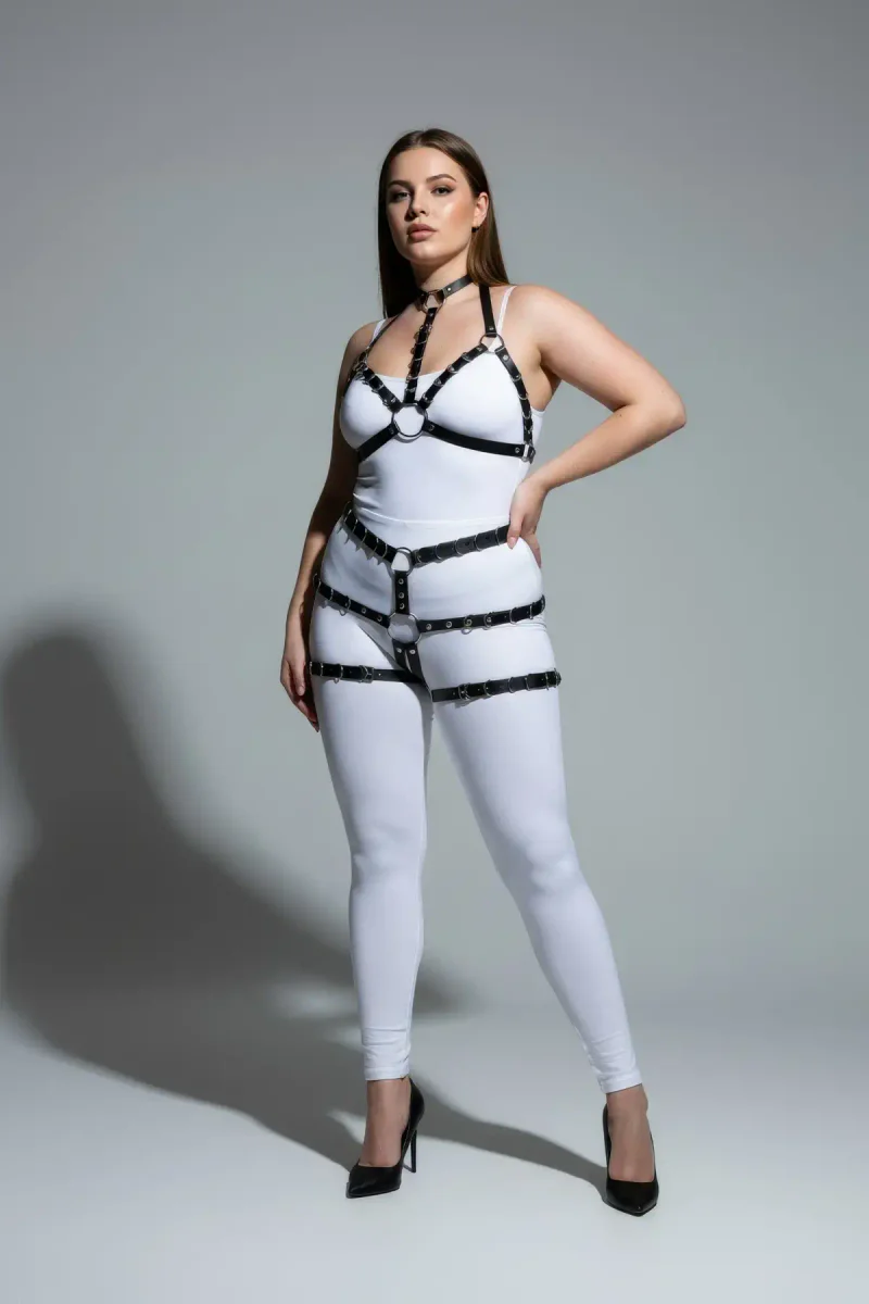 Black Body Harness Lingerie