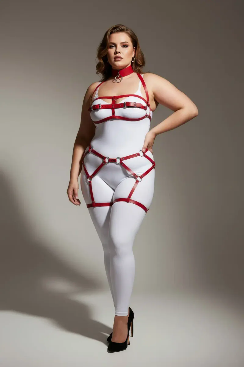 Plus size red